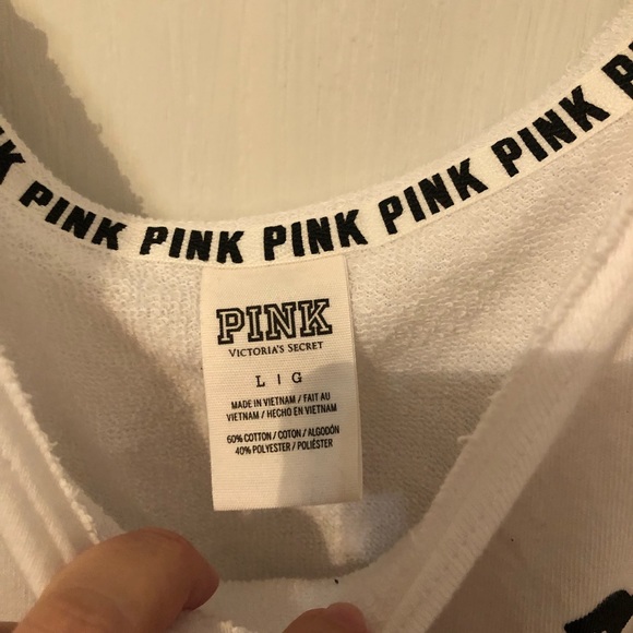 Pink Victoria’s Secret Sweatshirt - Picture 5 of 10